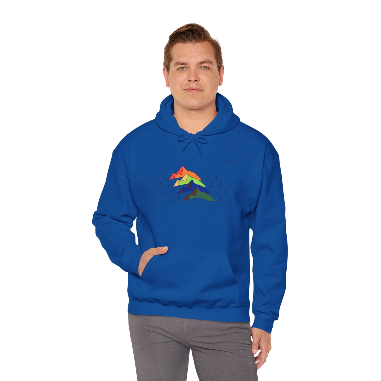 Rainbow Love Mountains - Unisex Hoodie