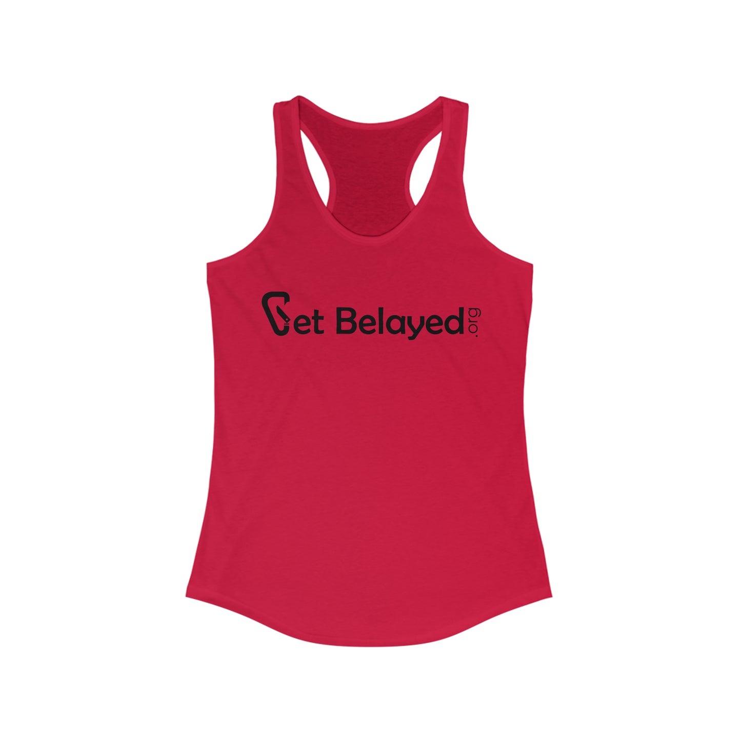 Get Belayed - Women's Ideal Racerback Tank