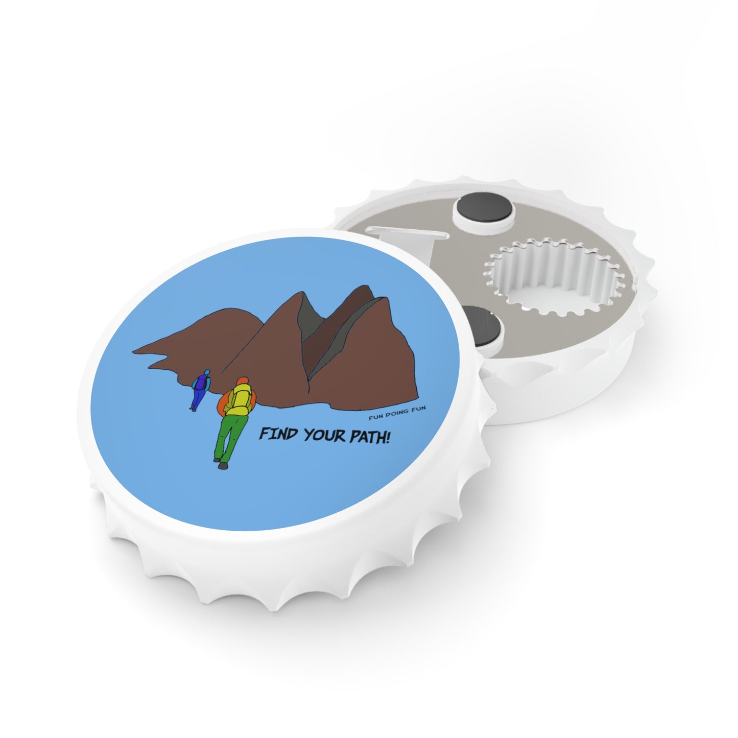 Find your Path - Bottle Opener