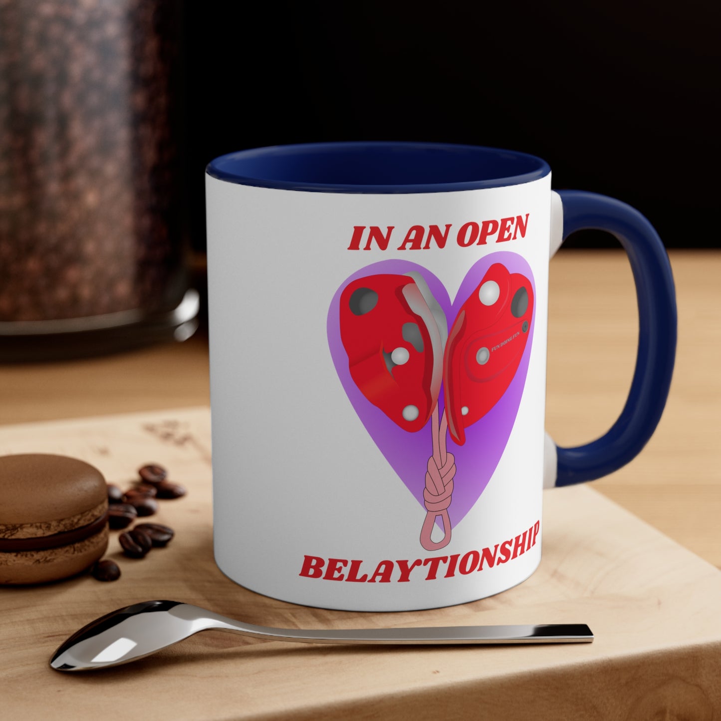 In An Open Belaytionship - Accent Coffee Mug, 11oz