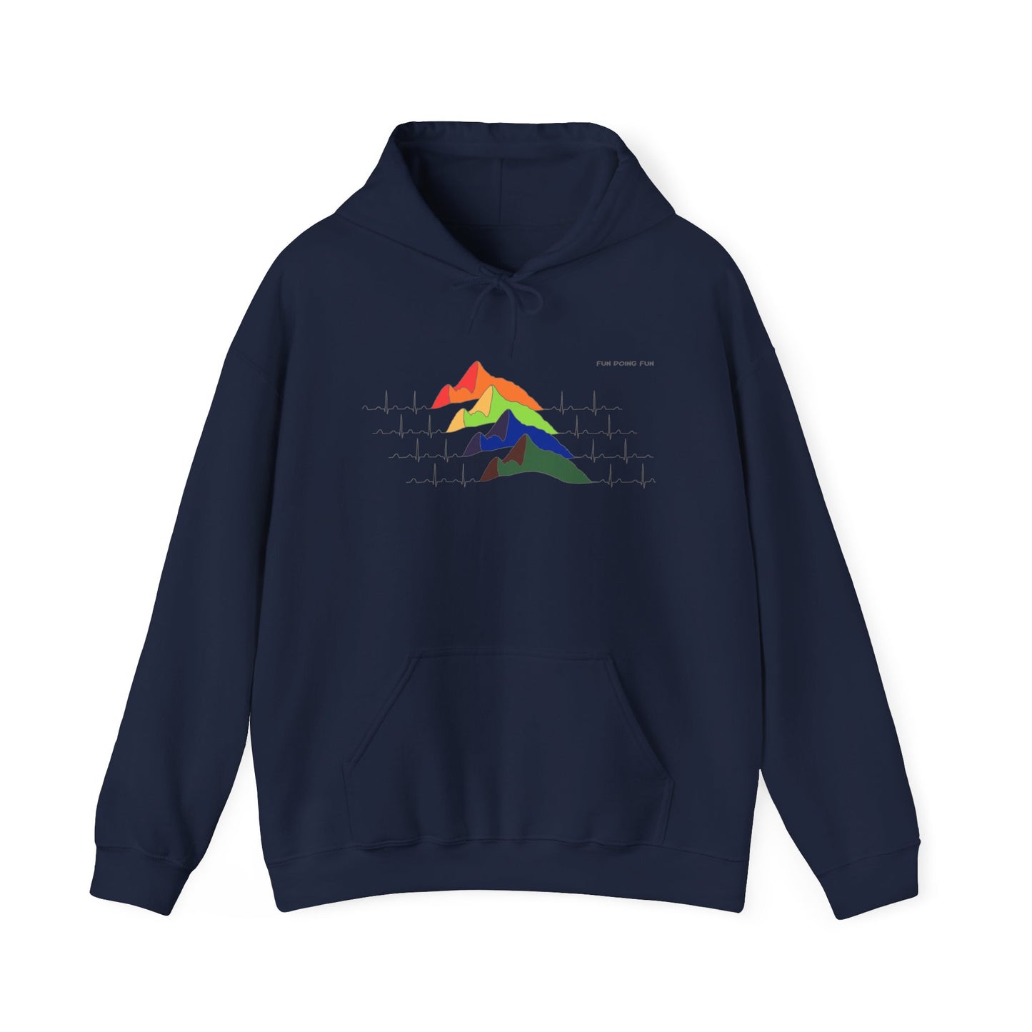 Rainbow Love Mountains - Unisex Hoodie