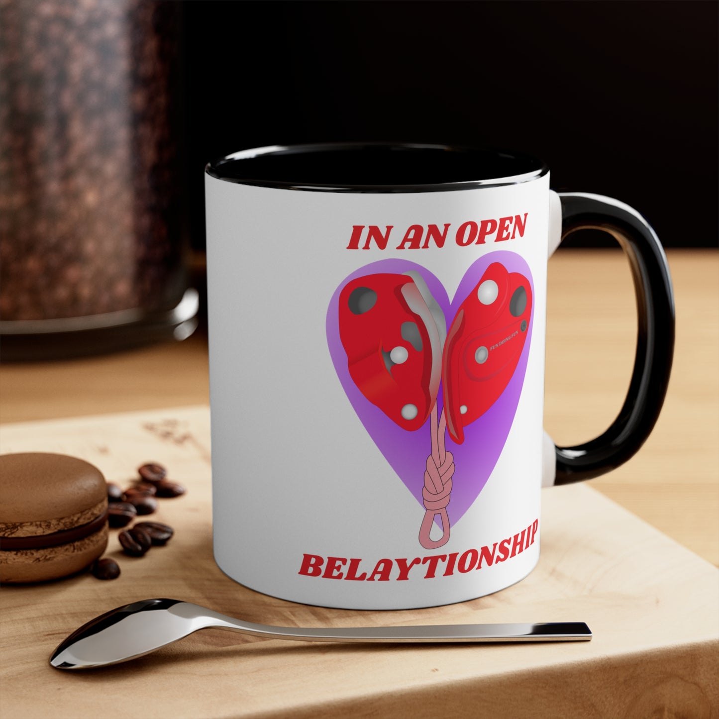 In An Open Belaytionship - Accent Coffee Mug, 11oz