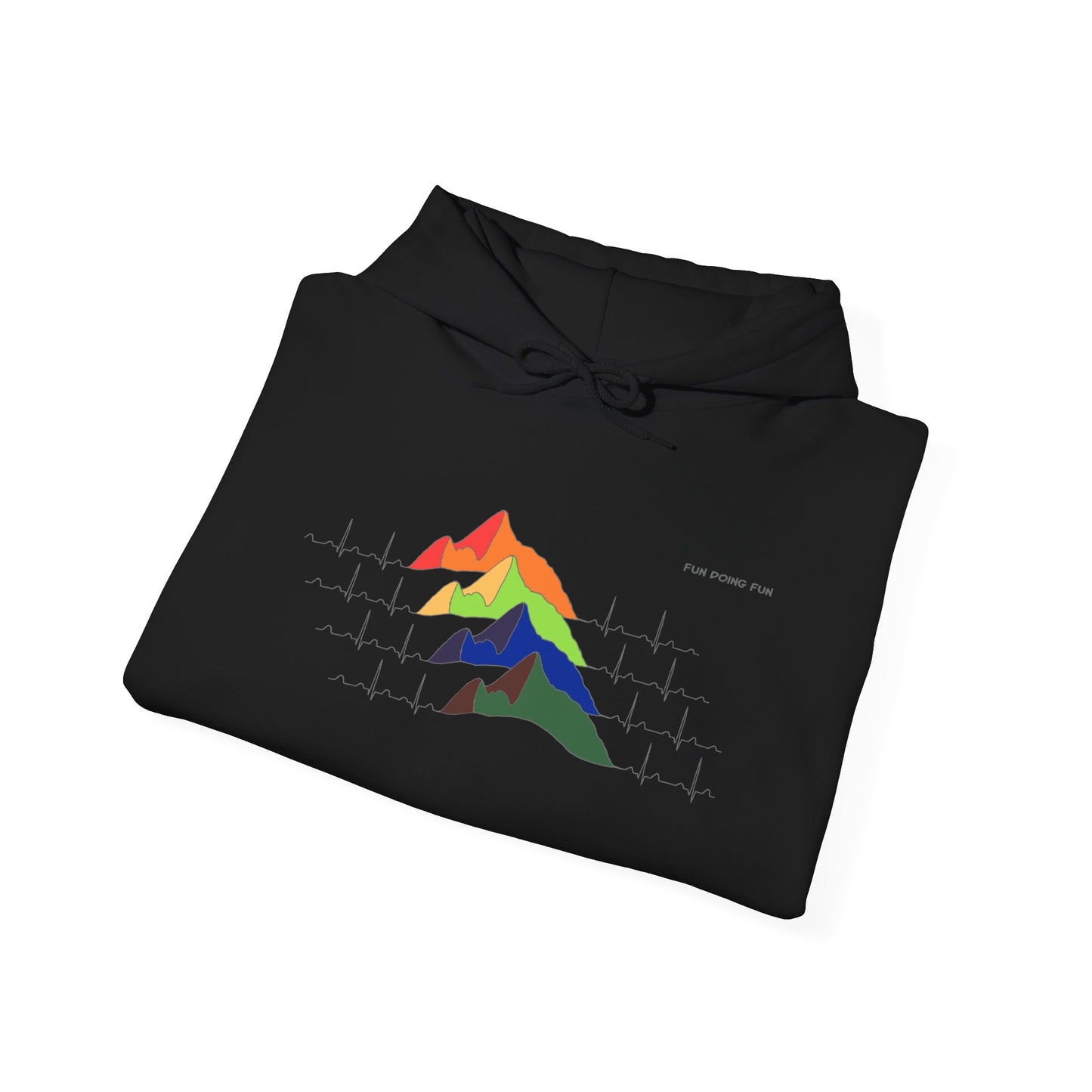 Rainbow Love Mountains - Unisex Hoodie