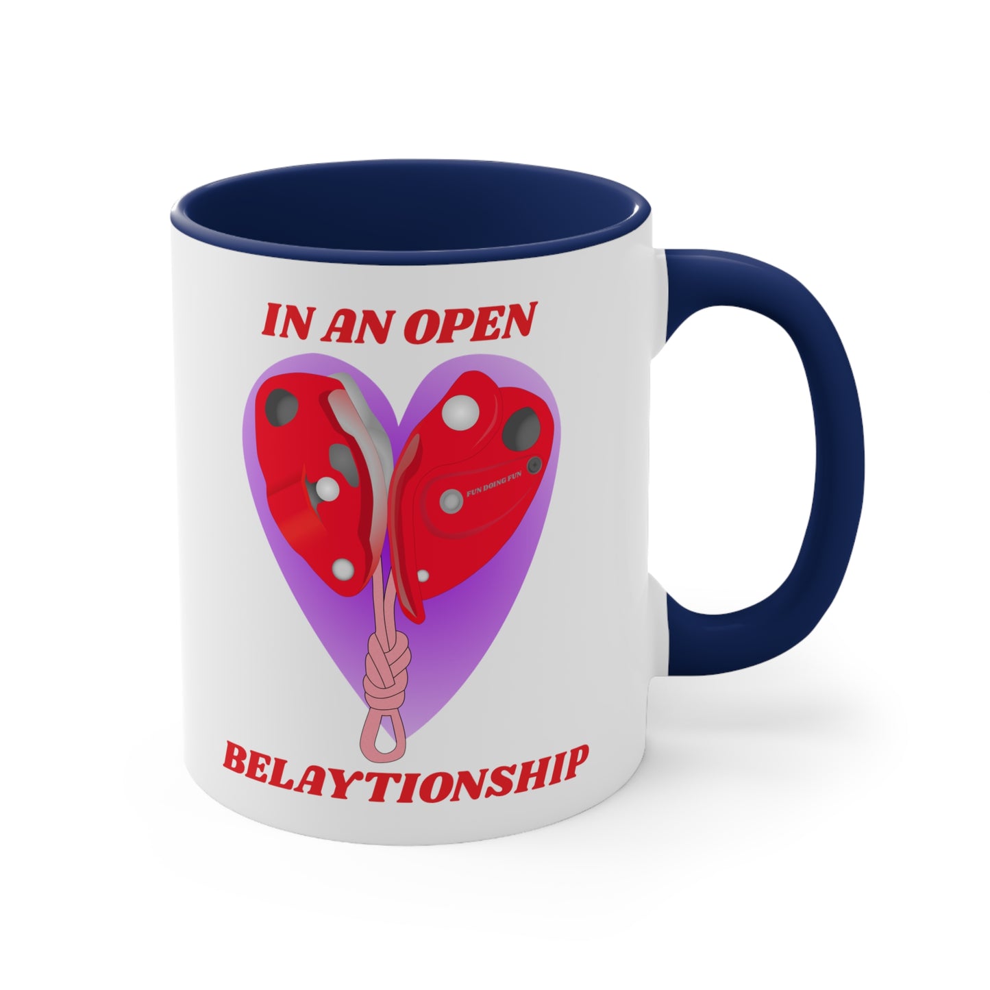 In An Open Belaytionship - Accent Coffee Mug, 11oz