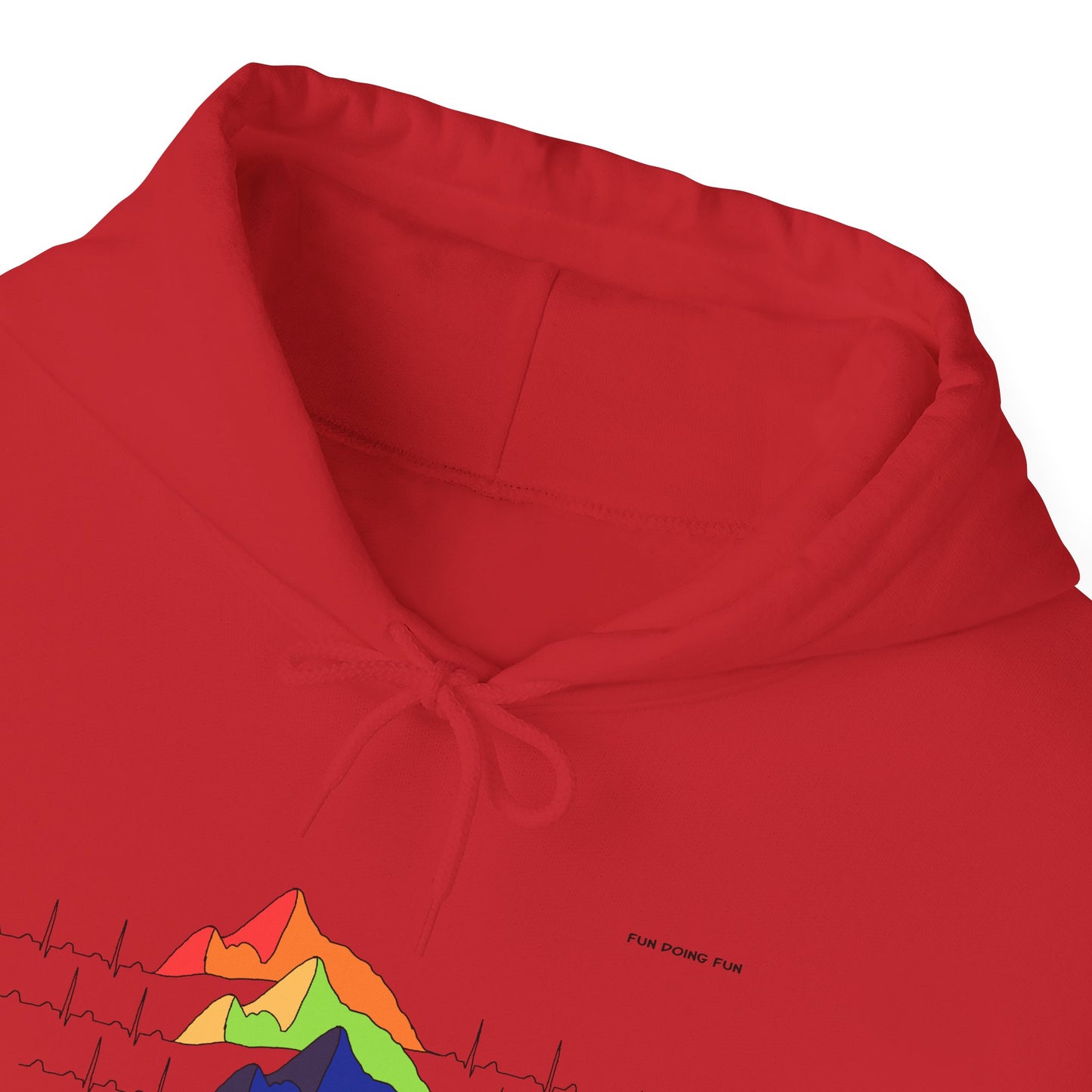 Rainbow Love Mountains - Unisex Hoodie