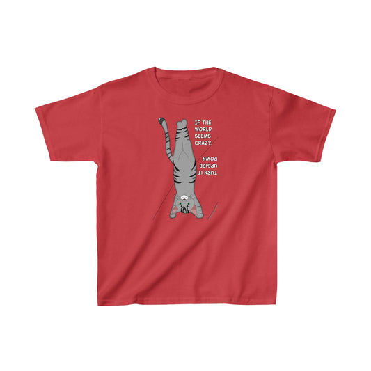 UpsideDown - Kids Heavy Cotton Tee