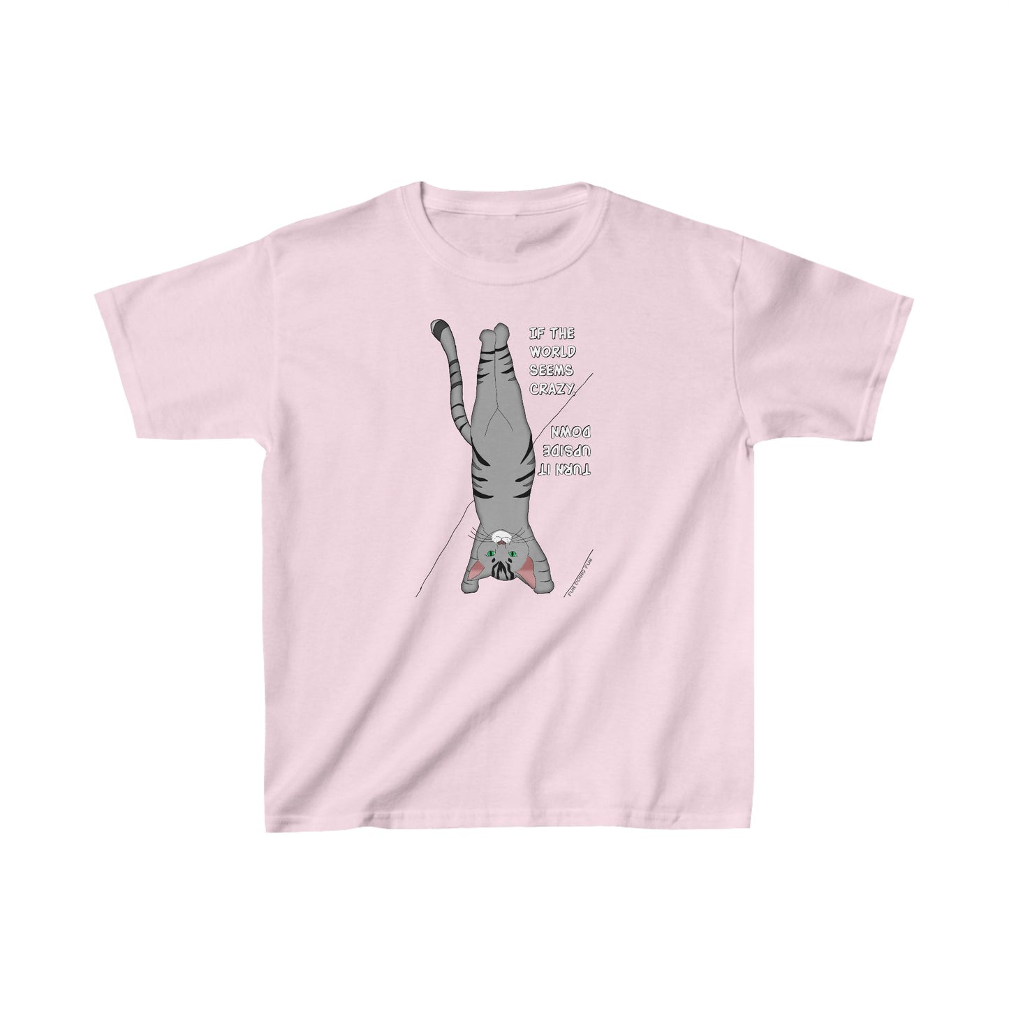 UpsideDown - Kids Heavy Cotton Tee