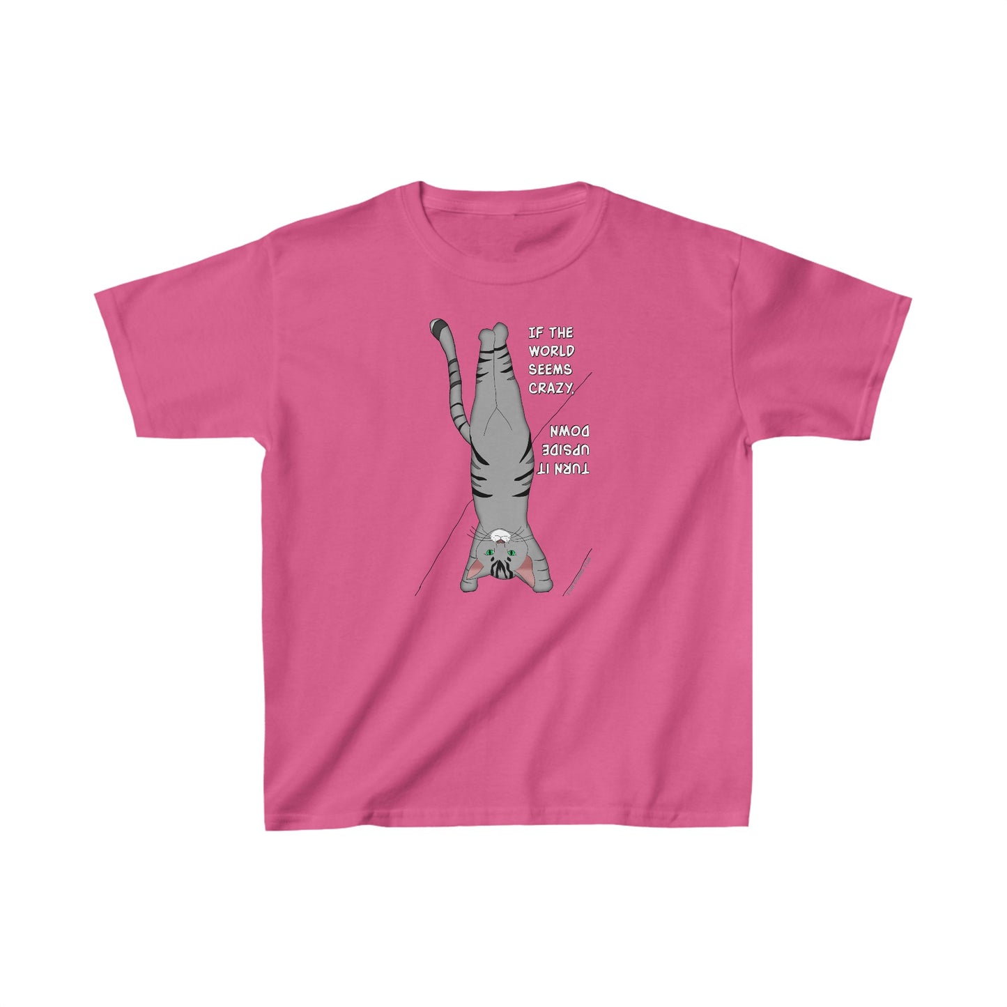 UpsideDown - Kids Heavy Cotton Tee