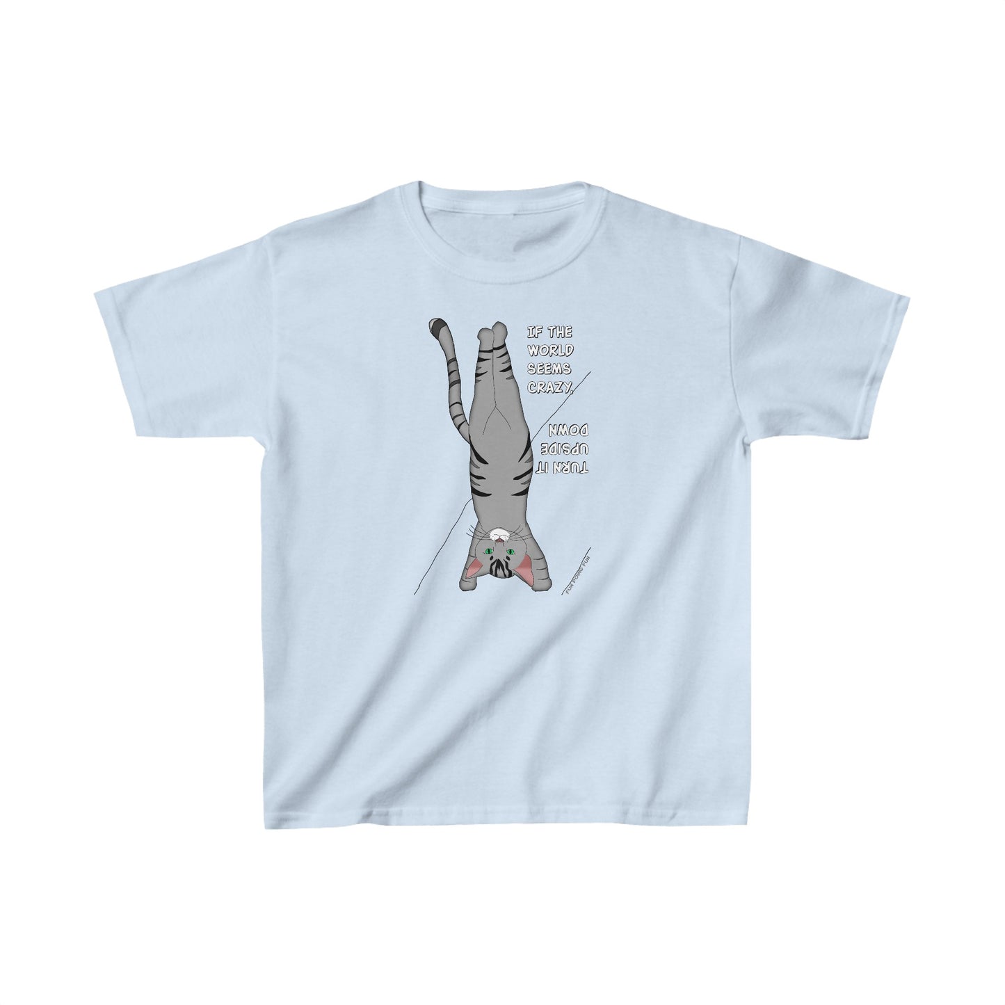 UpsideDown - Kids Heavy Cotton Tee