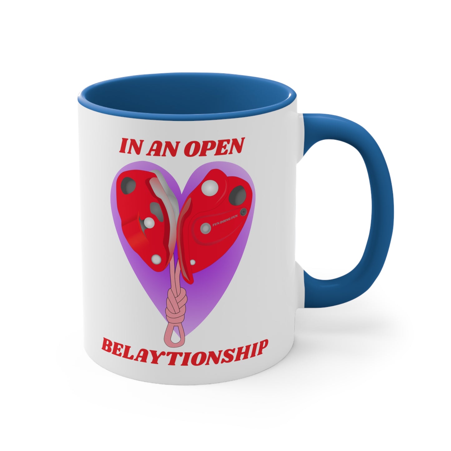 In An Open Belaytionship - Accent Coffee Mug, 11oz