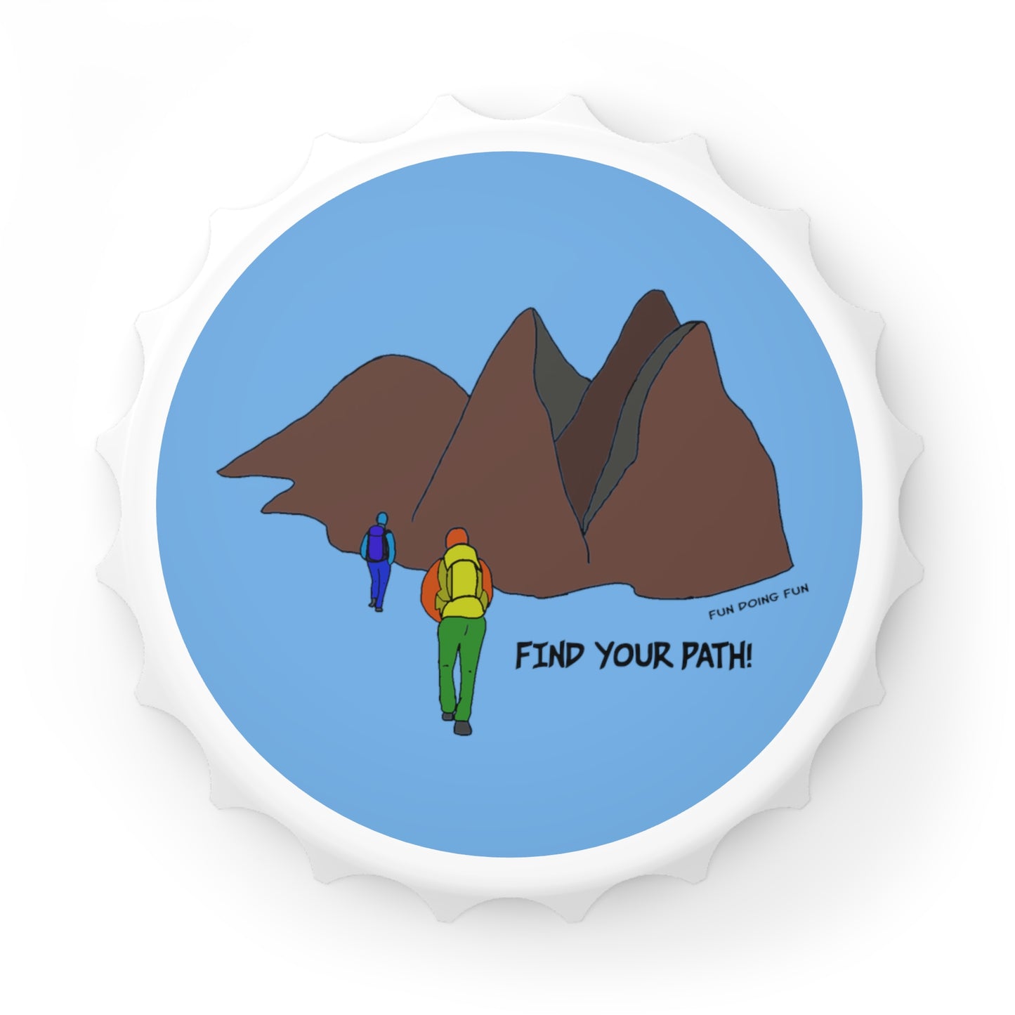 Find your Path - Bottle Opener