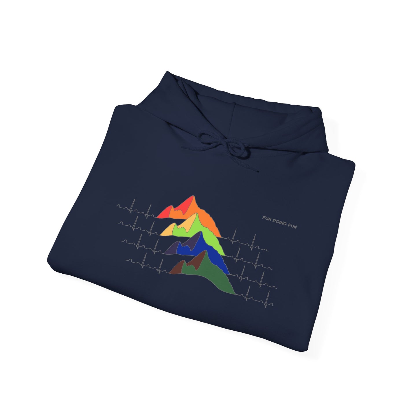 Rainbow Love Mountains - Unisex Hoodie