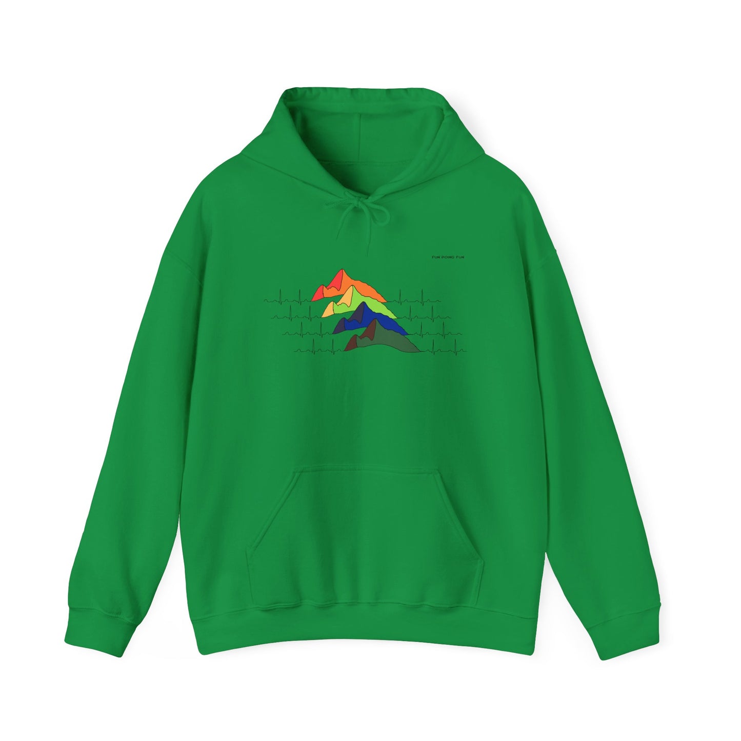 Rainbow Love Mountains - Unisex Hoodie