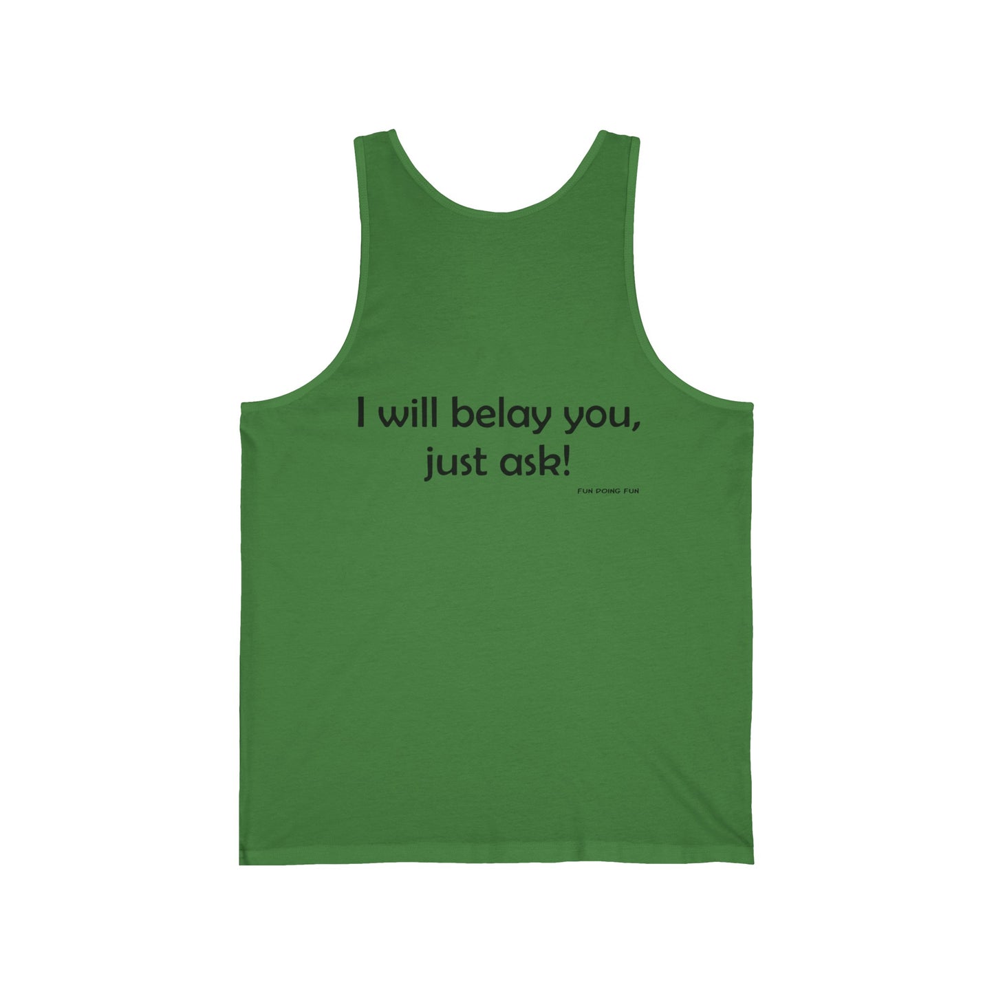 Get Belayed - Unisex Jersey Tank