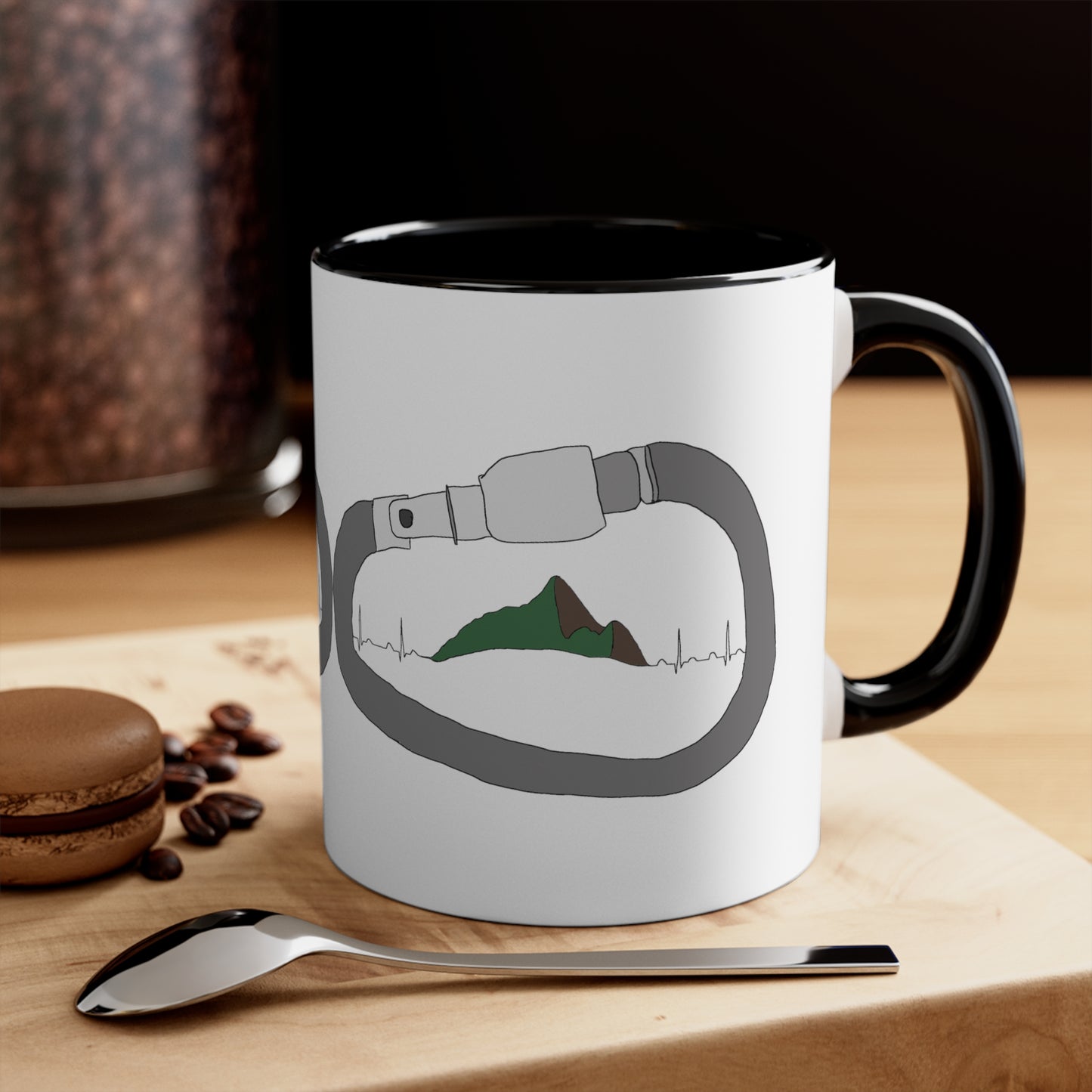 Love Mountains - Accent Coffee Mug, 11oz