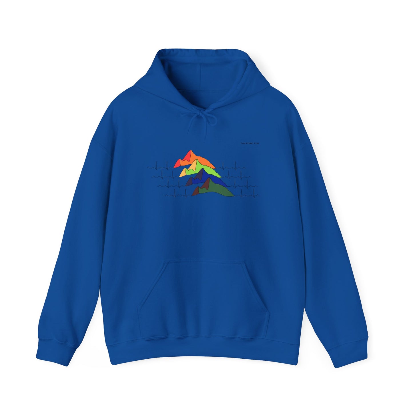 Rainbow Love Mountains - Unisex Hoodie