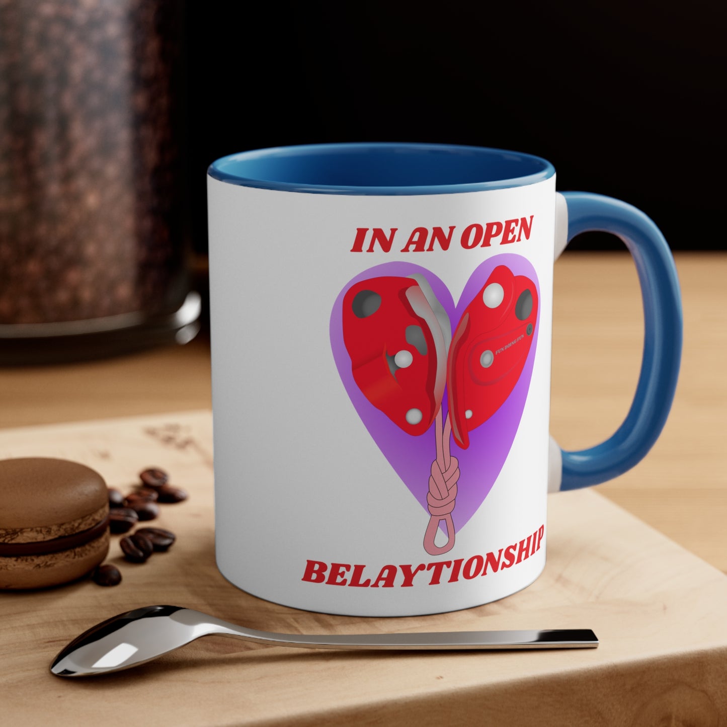 In An Open Belaytionship - Accent Coffee Mug, 11oz